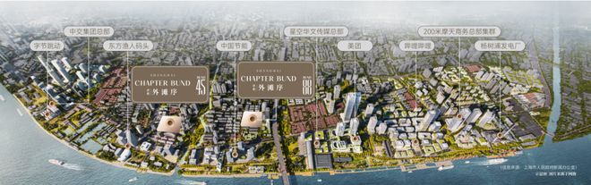 5花园洋房-上海保利外滩序均价129万！开元棋牌杨浦滨江保利外滩序 BUND4(图3)